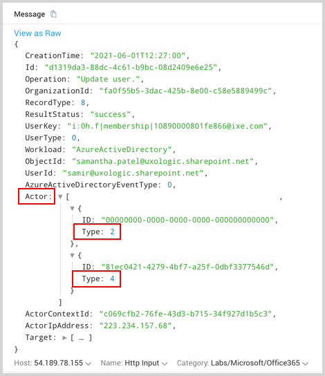 A table displays columns for Time, jsonobject, and baselineintervals. The jsonobject column contains a JSON string with the &quot;baselineintervals&quot; key, listing various time intervals. The baselineintervals column shows the same time intervals extracted and formatted for easier readability.