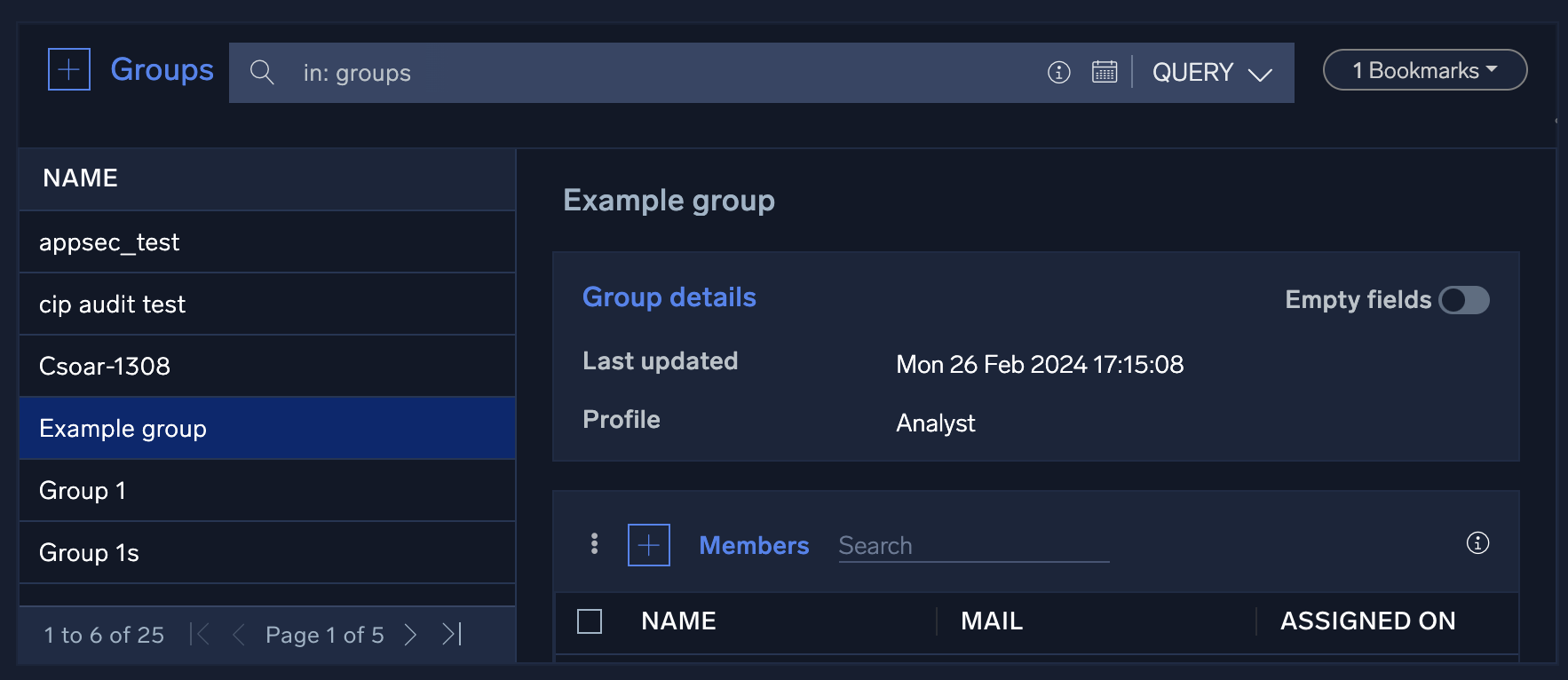 Example group