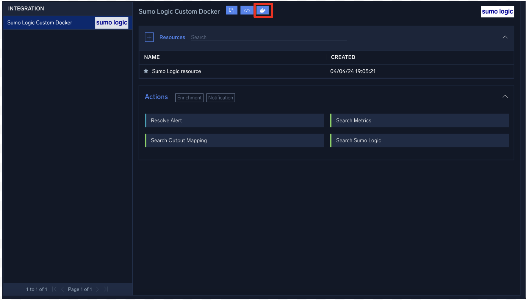 Custom Docker image