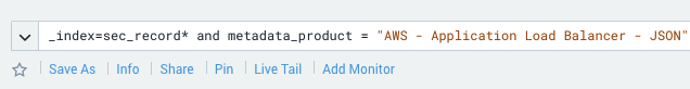 AWS ELB search