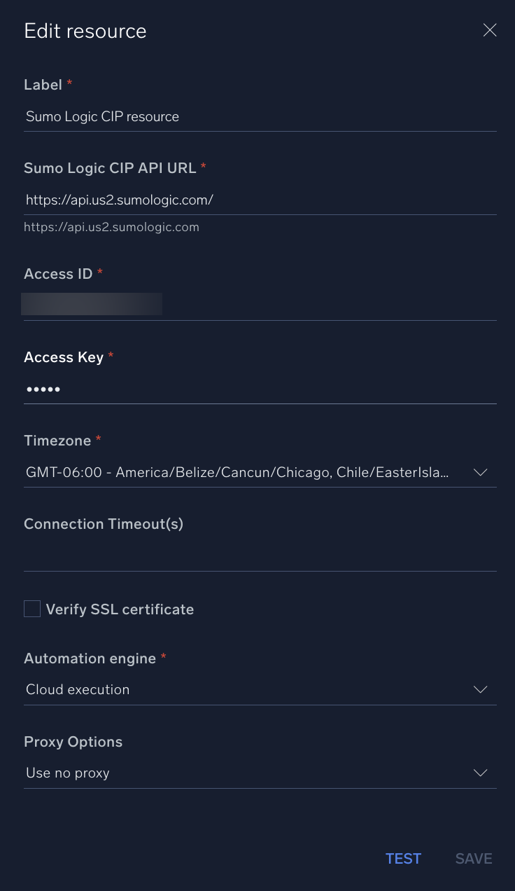 Edit a resource