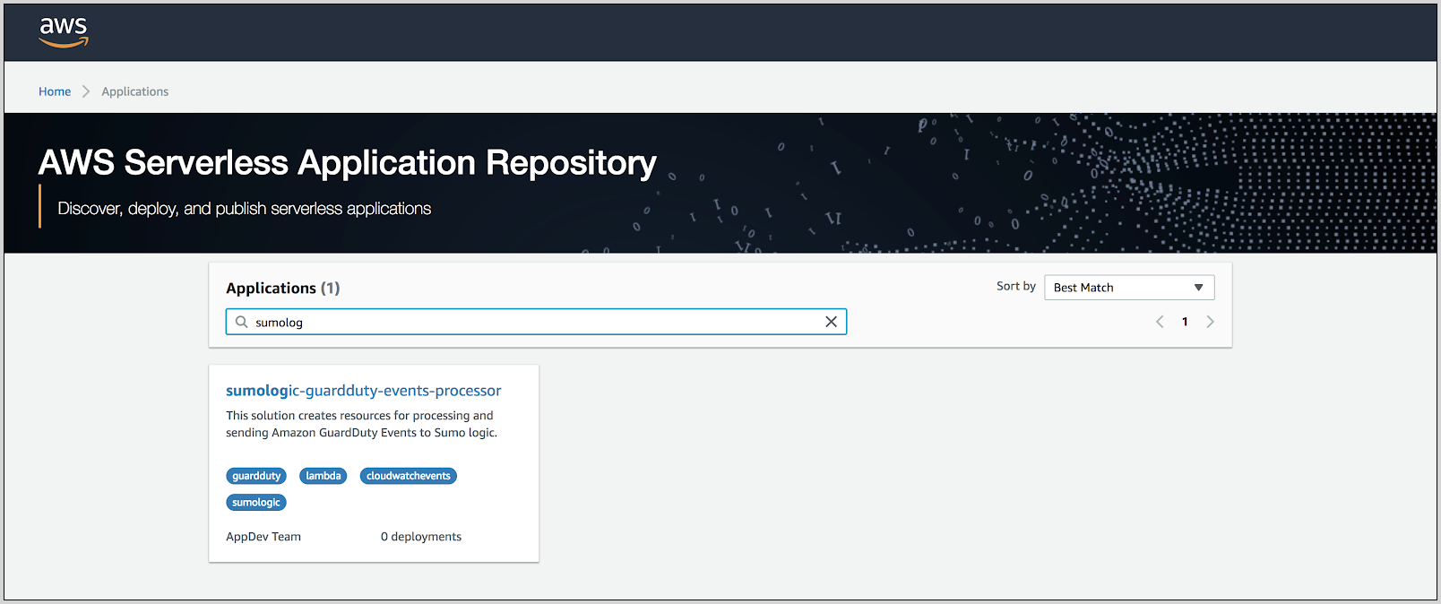 AWS repo