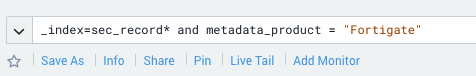 Fortigate search
