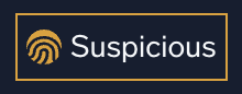 Suspicious label
