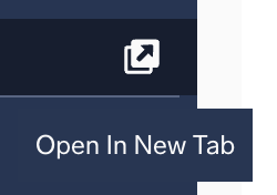 Open in New Tab button