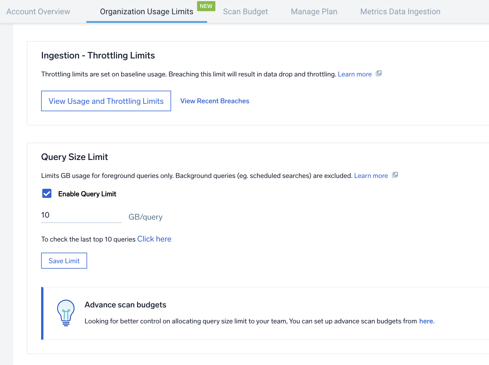 organization-usage-limits