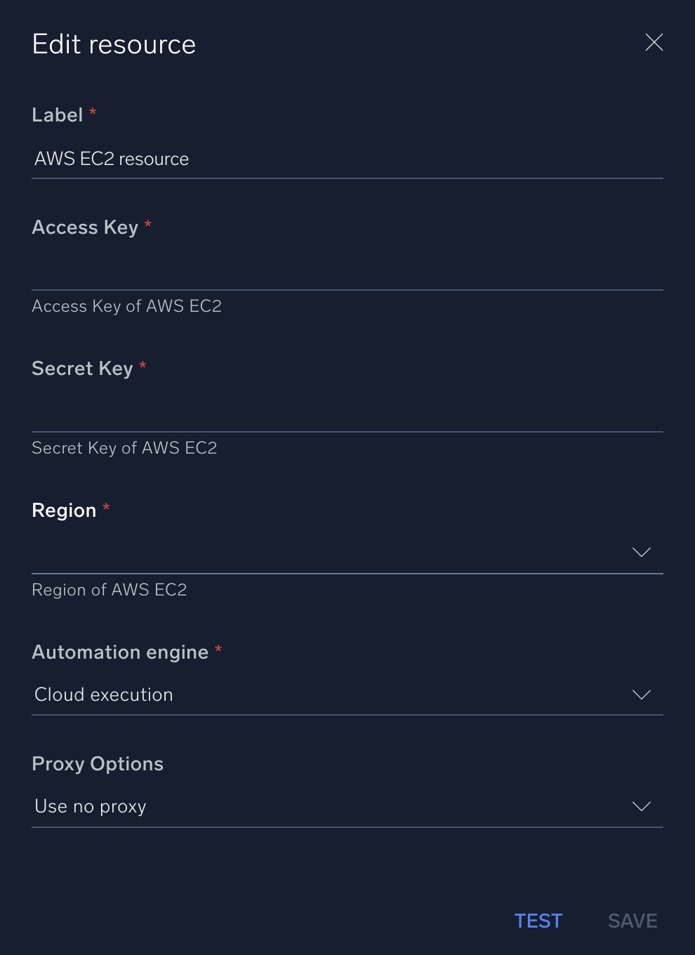 AWS EC2 configuration