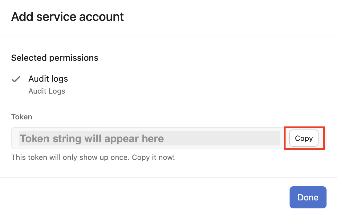 service account