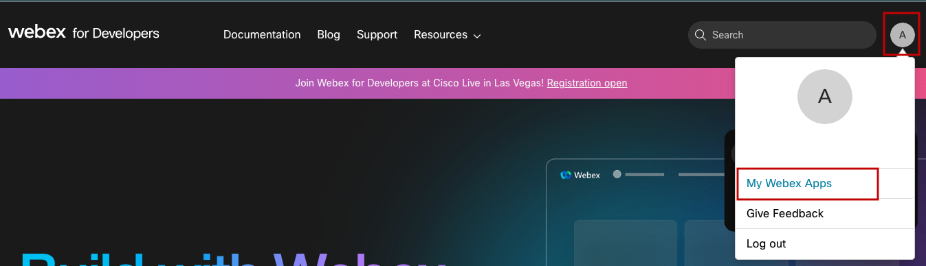 my-webex-apps