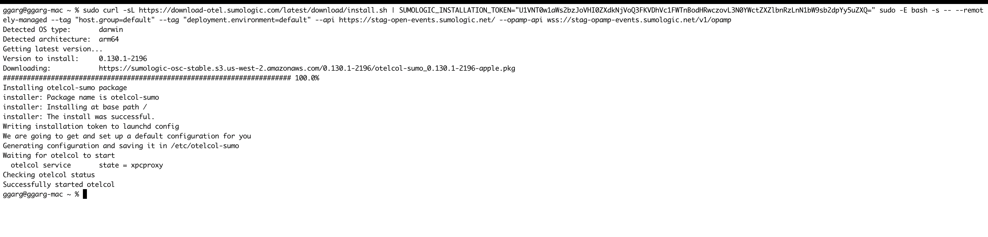 execute command in terminal