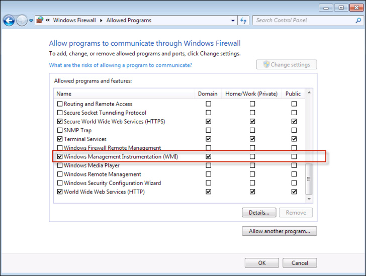 *Windows Management Instrumentation